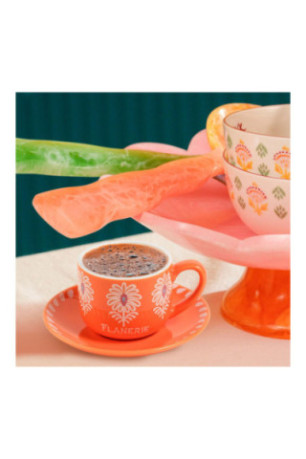 Ensemble de tasses à café (2 pièces) - Orange