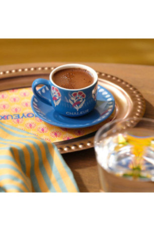 Ensemble de tasses à café (2 pièces) - Bleu