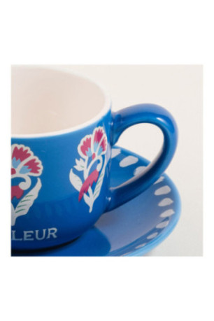 Ensemble de tasses à café (2 pièces) - Bleu