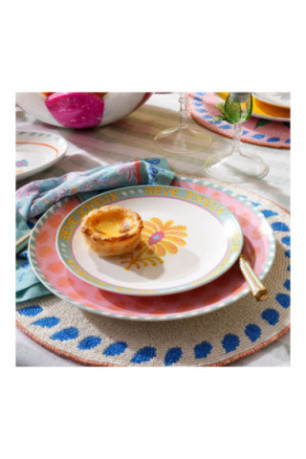 Plat de service à gâteau - Multicolore