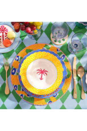 Assiette - Jaune