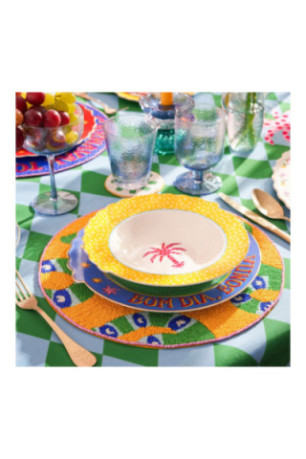 Assiette - Jaune
