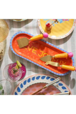 Tableau de présentation des aliments - Orange