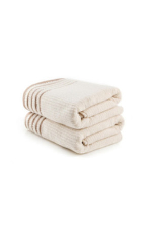 Ensemble de serviettes de bain (2 pièces) - Cappuccino