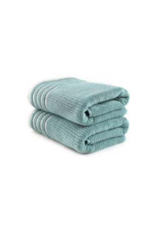 Ensemble de serviettes de bain (2 pièces) - Vert