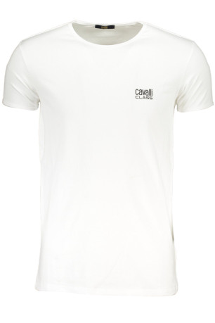 T-shirt manches courtes blanc Cavalli Class