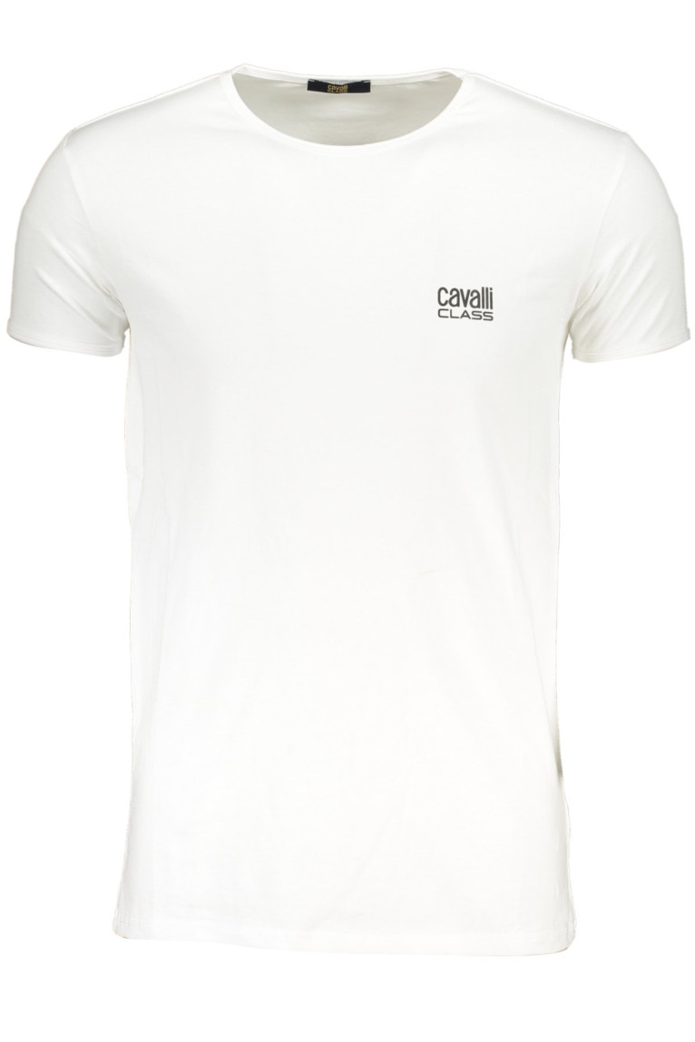 T-shirt manches courtes blanc Cavalli Class
