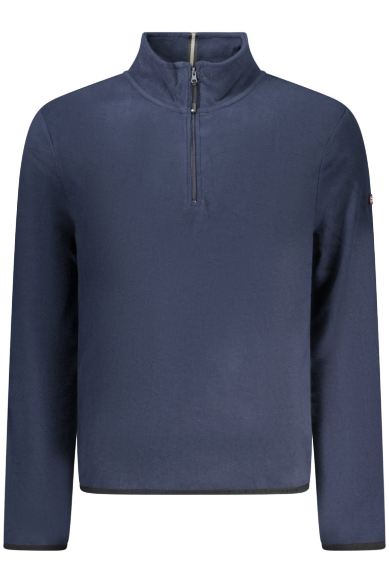 SWEAT-SHIRT ZIPPÉ BLEU POUR HOMME NORVÈGE 1963 NORWAY 1963