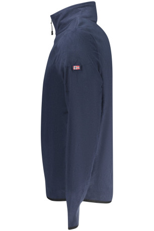 SWEAT-SHIRT ZIPPÉ BLEU POUR HOMME NORVÈGE 1963 NORWAY 1963