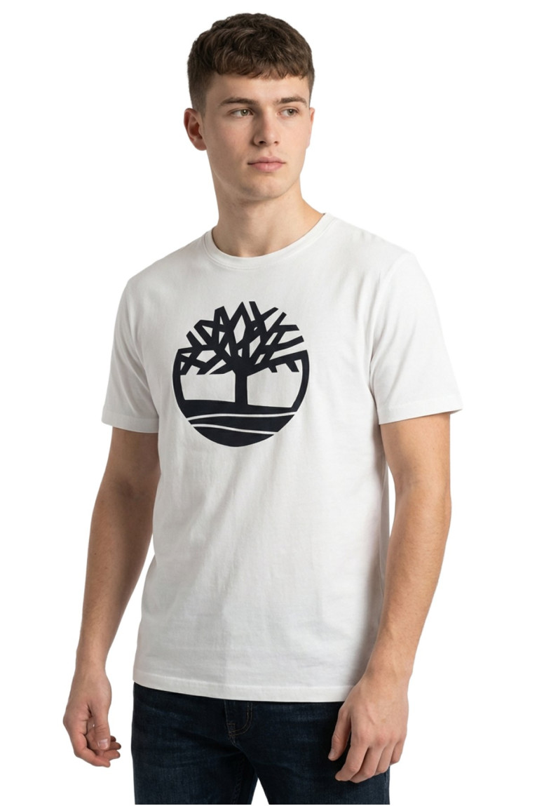 TShirt MC coton logo Timberland