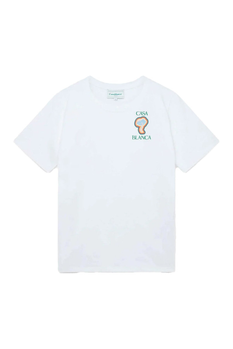 T-shirt Rainbow Mushroom Casa blanca