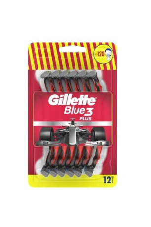 Rasoir jetable Blue3 Plus Homme 12 pièces Gillette