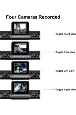 Dash Cam 4Channel 1080P Enregistreur de conduite I NEED ME ONE