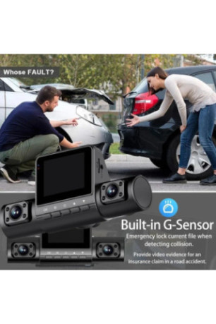 Dash Cam 4Channel 1080P Enregistreur de conduite I NEED ME ONE