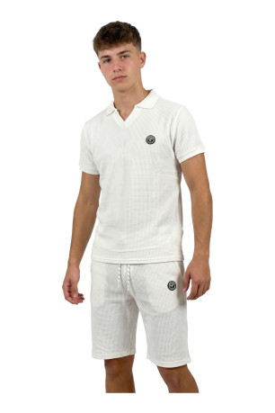 Ensemble polo et short manches courtes Redskins