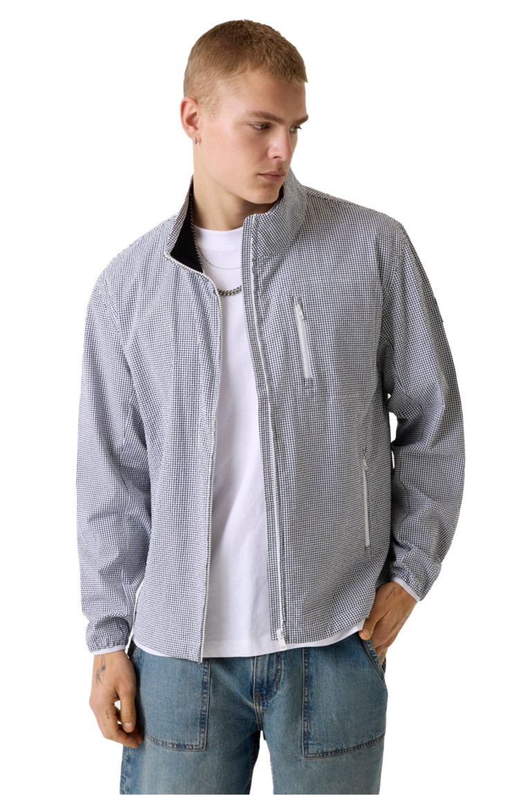 Veste coupe-vent rayée Guess jeans