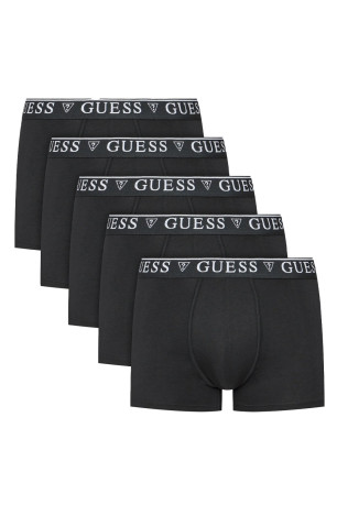 Lot de 5 boxers coton stretch Guess jeans
