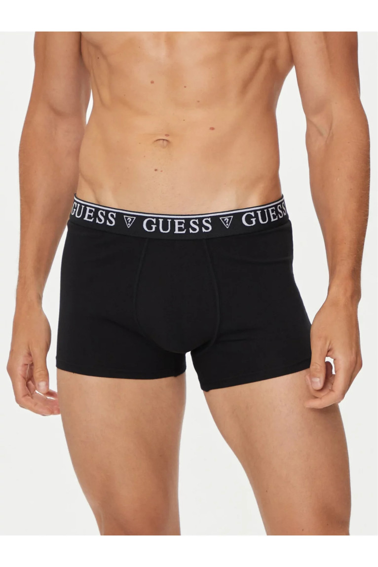 Lot de 5 boxers coton stretch Guess jeans
