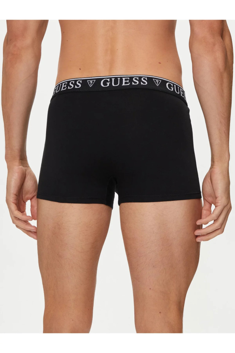 Lot de 5 boxers coton stretch Guess jeans