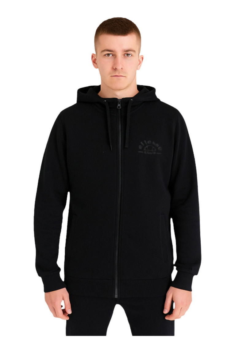 Veste à capuche noire Ellesse
