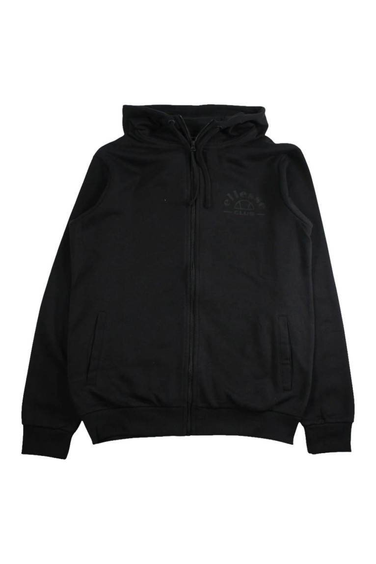 Veste à capuche noire Ellesse