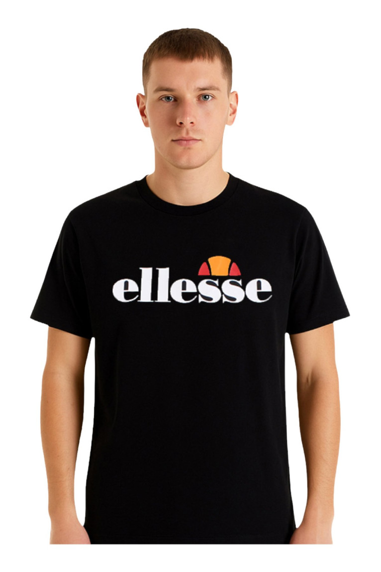 T-shirt manches courtes Noir Ellesse