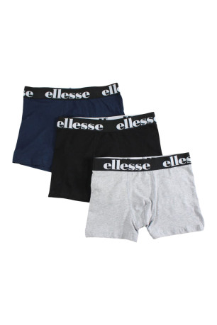 Pack de 3 boxers Marine, Gris et Blanc Ellesse