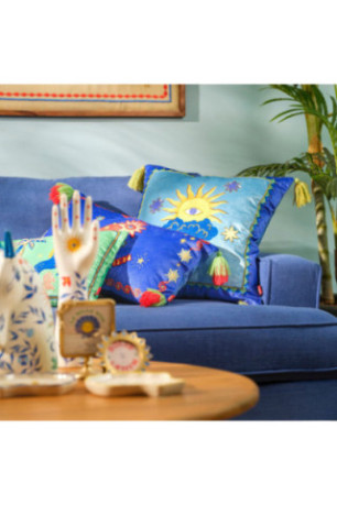 Coussin - Bleu