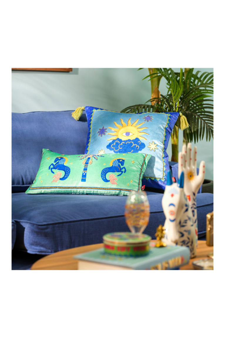 Coussin - Bleu