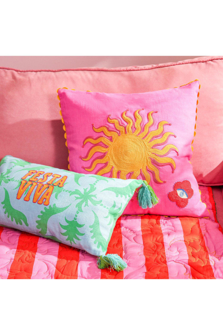 Coussin - Rose rouge