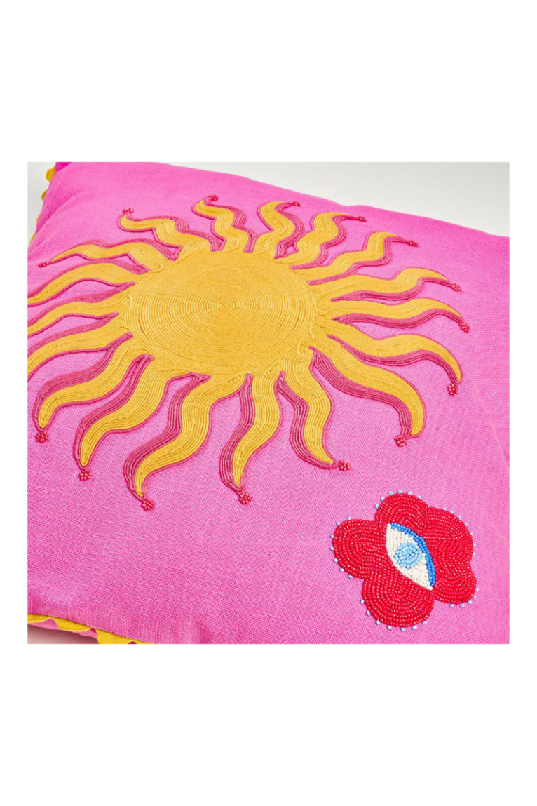 Coussin - Rose rouge