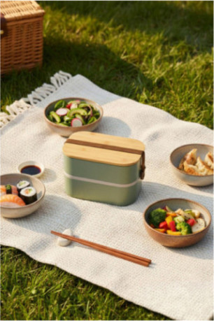 Boîte à déjeuner - Vert