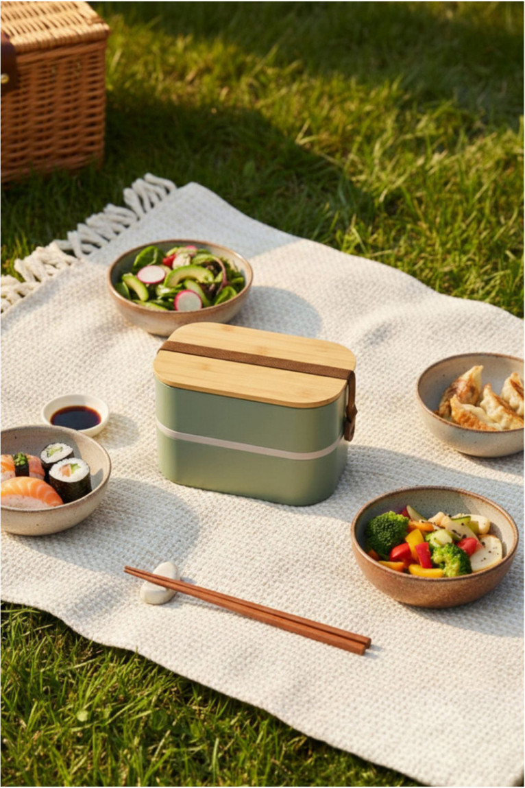 Boîte à déjeuner - Vert