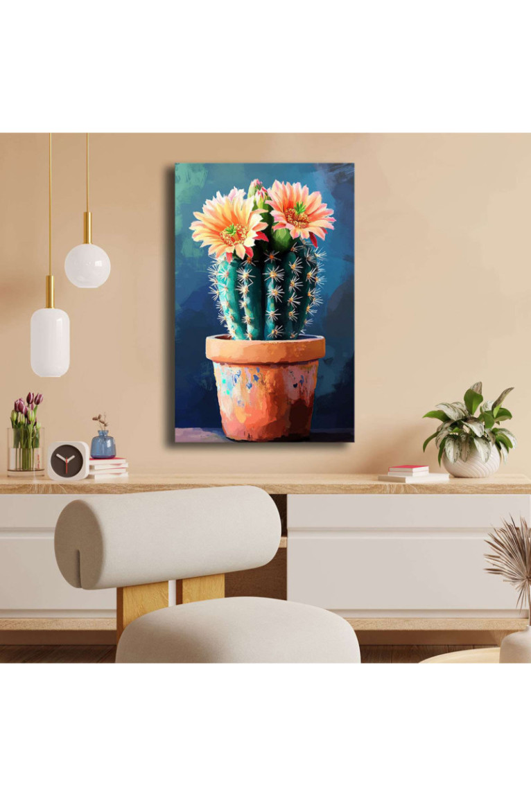 Peinture décorative sur toile - Multicolore