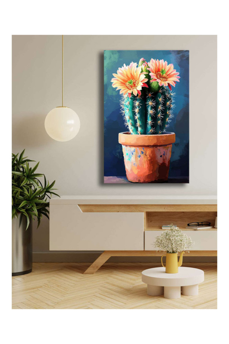 Peinture décorative sur toile - Multicolore