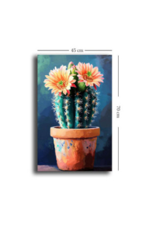 Peinture décorative sur toile - Multicolore