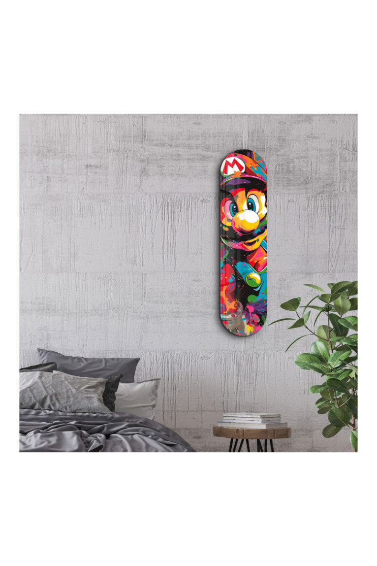 Peinture décorative sur verre trempé - Multicolore
