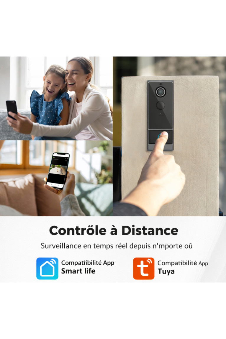 Visiophone 5.6 pouces Wi-Fi HD Interphone I NEED ME ONE