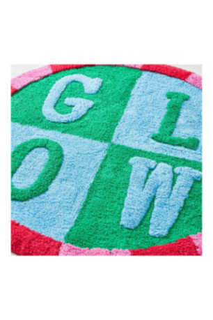 Tapis de bain - Vert Bleu