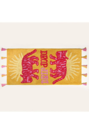 Tapis de bain - Jaune