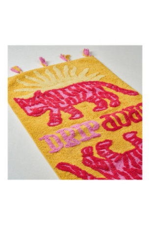 Tapis de bain - Jaune
