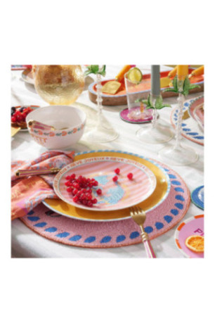 Plat de service à gâteau - Multicolore