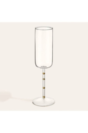 Coupe de champagne - Or transparent