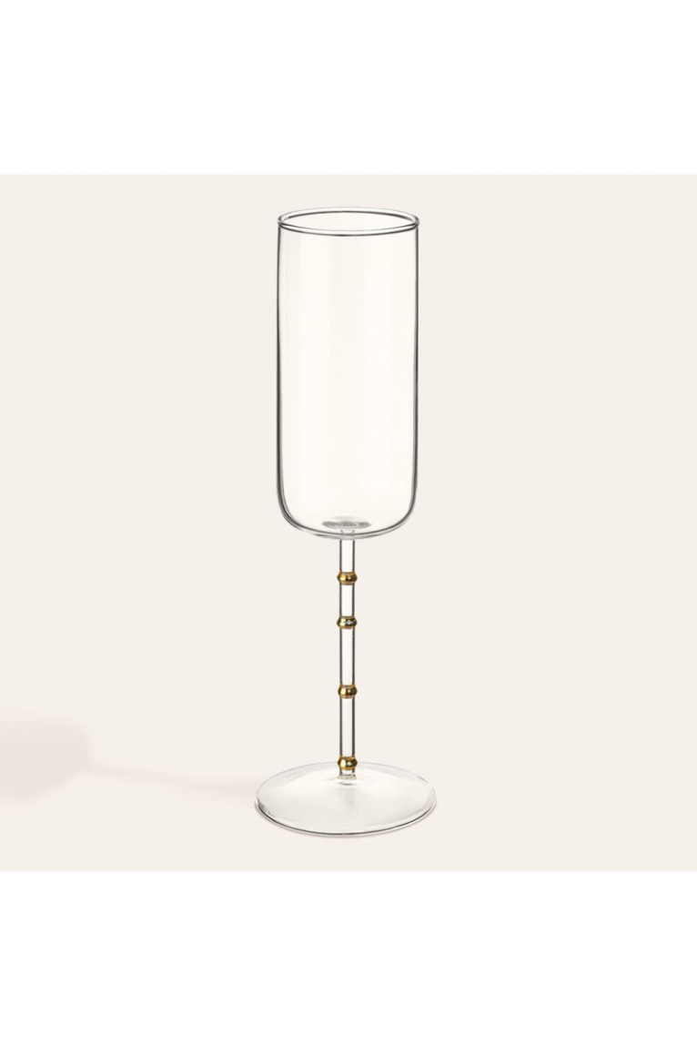 Coupe de champagne - Or transparent