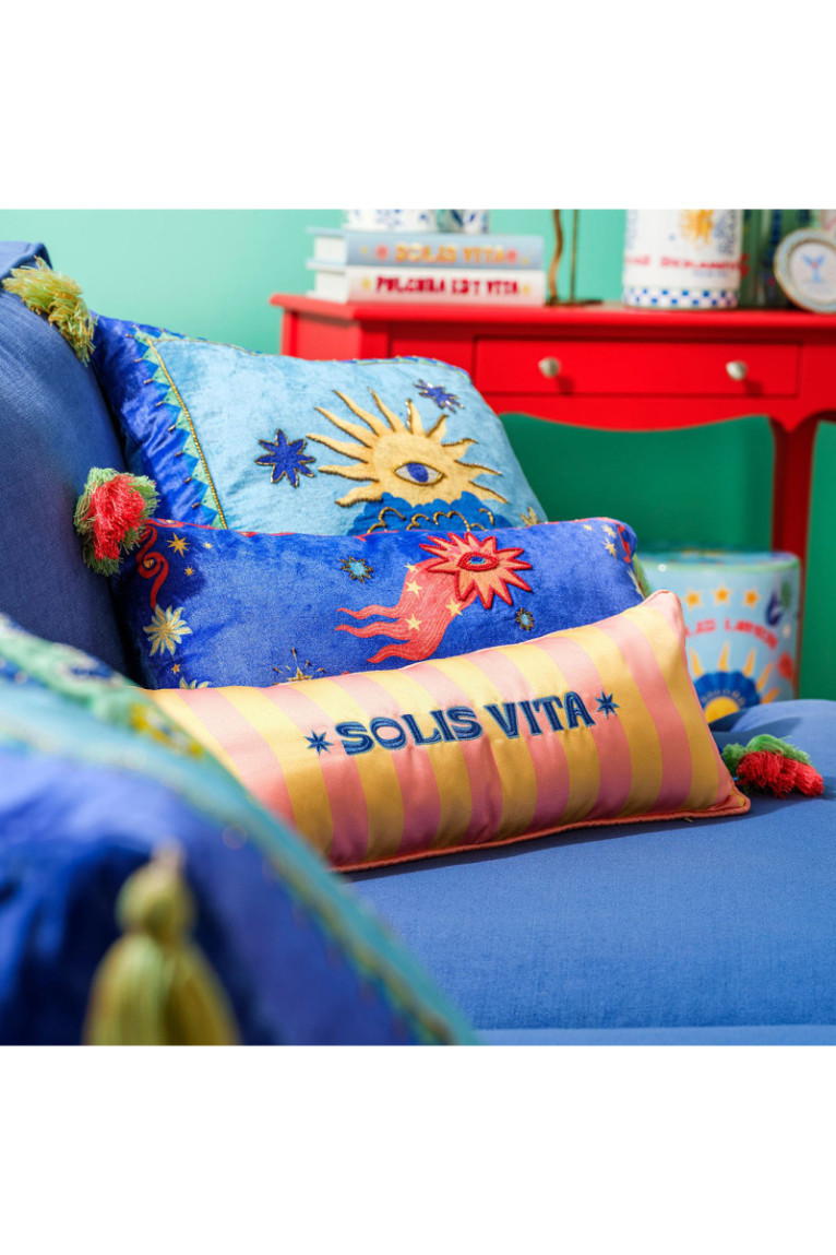 Coussin - Jaune saumon