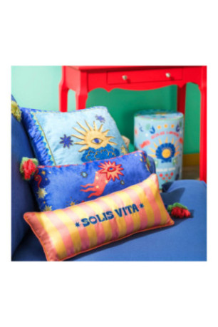Coussin - Jaune saumon