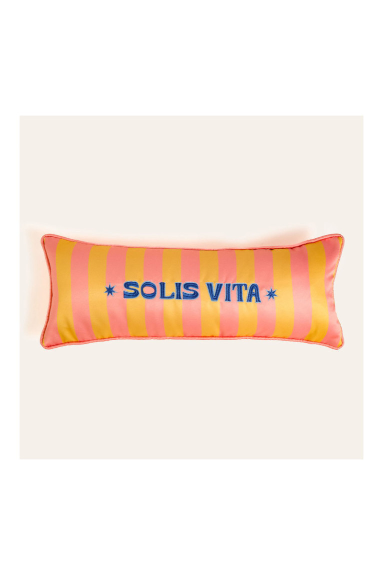 Coussin - Jaune saumon