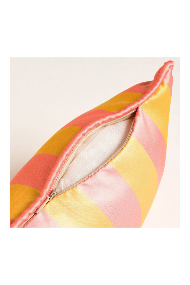 Coussin - Jaune saumon