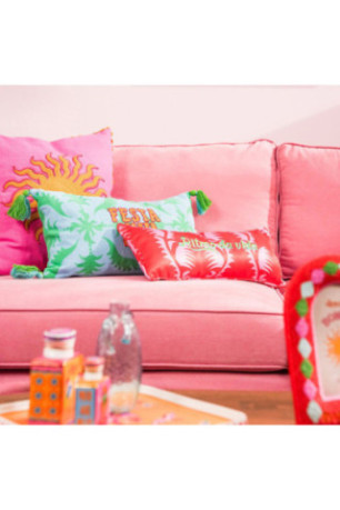 Coussin - Rose rouge
