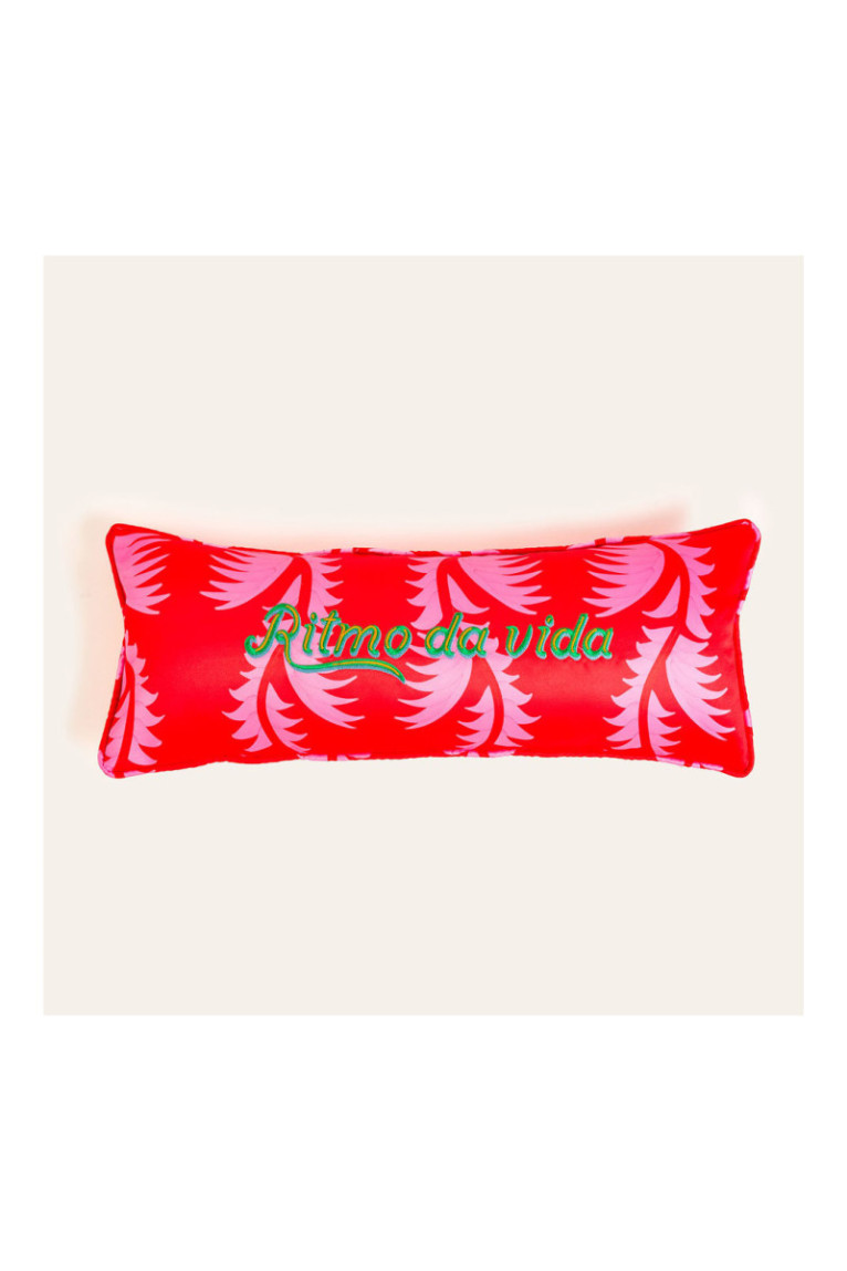 Coussin - Rose rouge